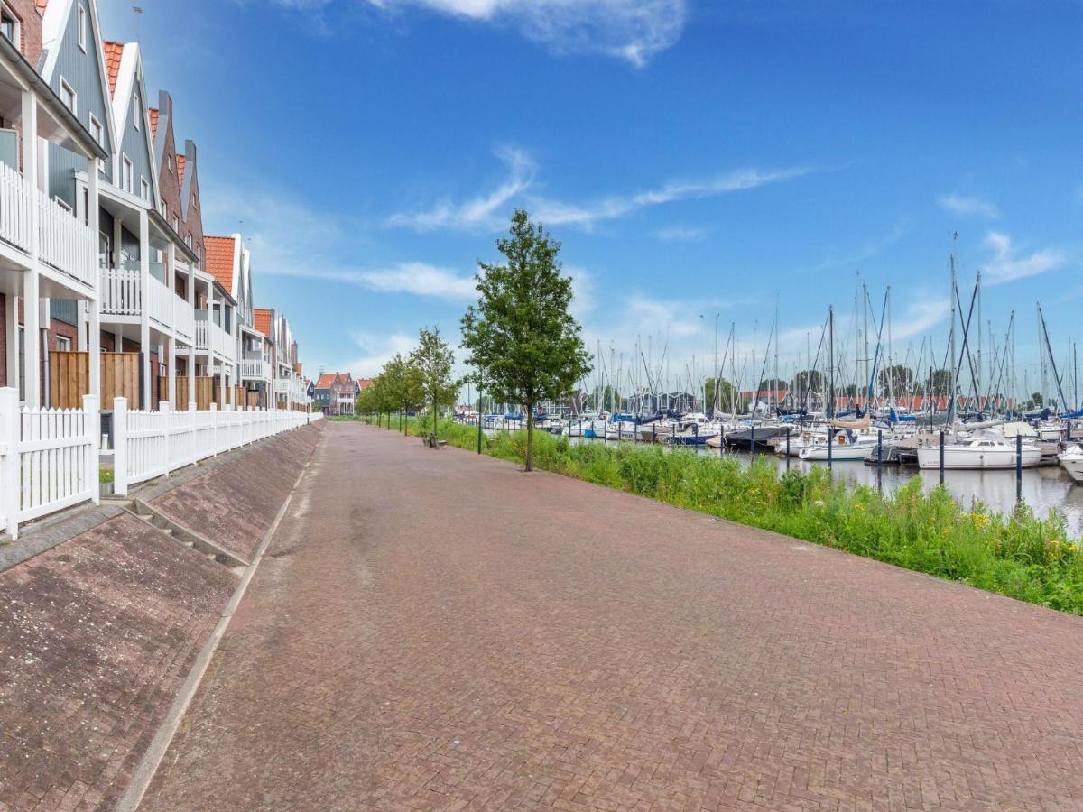 Luxury Houseboat In Volendam Marina Otel Dış mekan fotoğraf